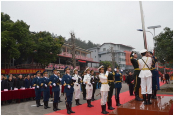 桂林市国防教育研究会教育培训基地暨国防教育陈列馆在兴安揭牌开馆