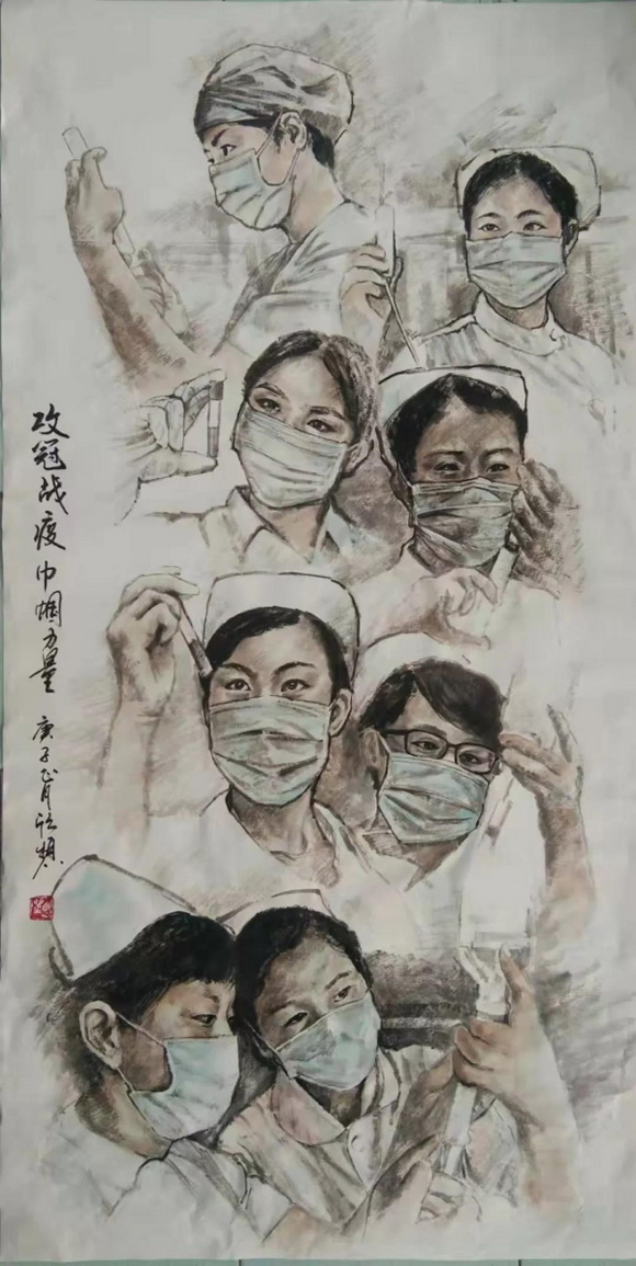 众志成城·共克时艰——“抗击疫情·桂林画院、桂林美术馆在行动”主题美术书法作品网络系列展之十五