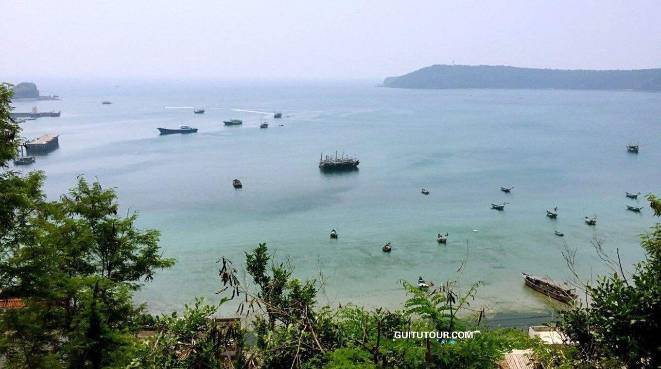 涠洲岛南湾帆船体验旅游图片